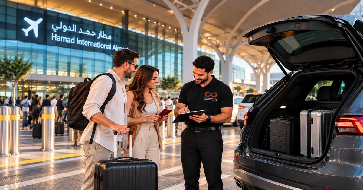 وصولك إلى الدوحة: قائمة تأجير السيارة للسائح عبر مطار حمد